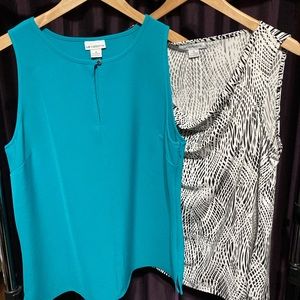 2 XL Liz Claiborne Tanks/Shells.